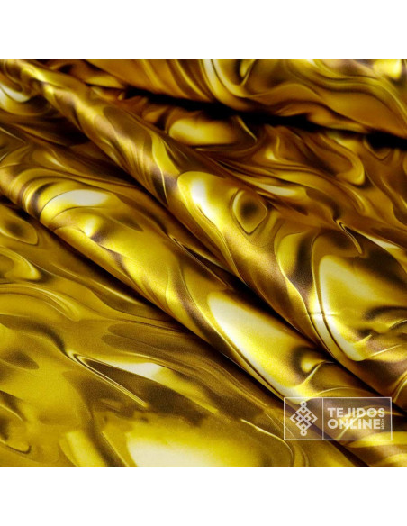Tela Para Reyes Magos de Raso Dorada - Tejidos Online Tela Para Reyes Magos de Raso Dorada - Tejidos Online