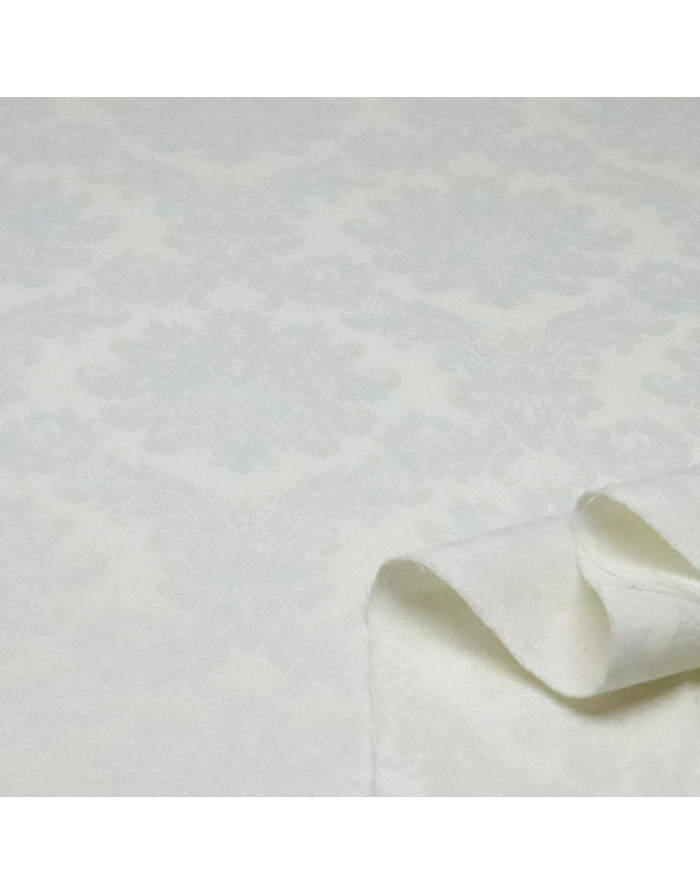 Damasco Blanco Roto Retal | Telas en Liquidación - Imagen 2