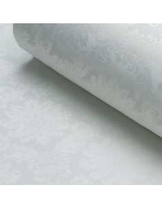 Damasco Blanco Versace Retal | Telas en Liquidación 2