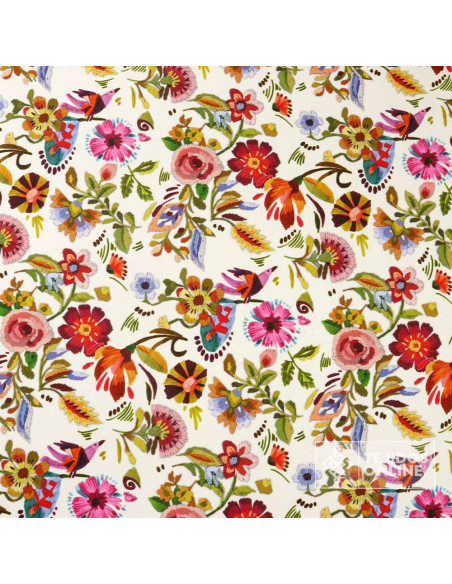 Tela de Lycra Estampada Mantón de Manila | Moda Flamenca Tela de Lycra Estampada Mantón de Manila | Moda Flamenca