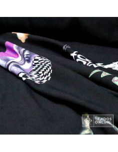 Tela Viscosa Estampada Original Arte - Venta de Telas 2