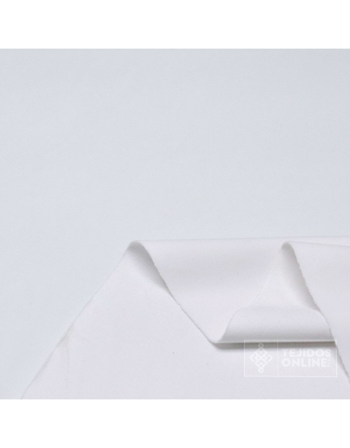 Terciopelo Liso Blanco - Retal | Telas de Retales - Imagen 2