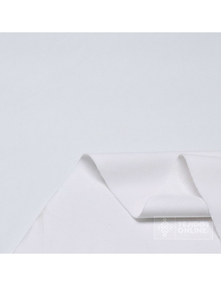 Terciopelo Liso Blanco - Retal | Telas de Retales - Imagen 2