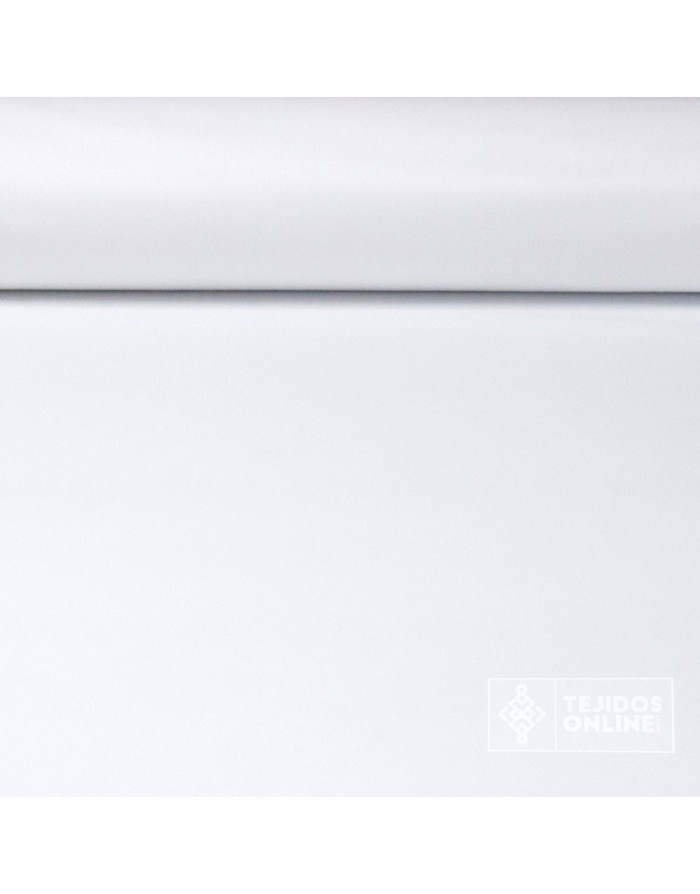 Terciopelo Liso Blanco - Retal | Telas de Retales - Imagen 1