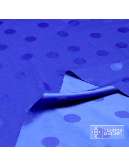 Tela de Lunares Con Lycra - Satén de Lycra - Telas Online - Imagen 3