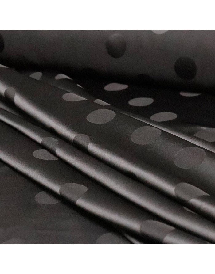 Tela de Lunares Con Lycra - Satén de Lycra - Telas Online - Imagen 2