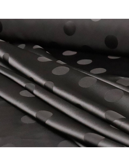 Tela de Lunares Con Lycra - Satén de Lycra - Telas Online - Imagen 2