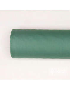 Telas para Flamenca - Popelín Liso Verde Jade 2