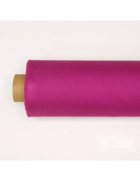 Popelín Liso Buganvilia - Telas de Flamenca Lisas