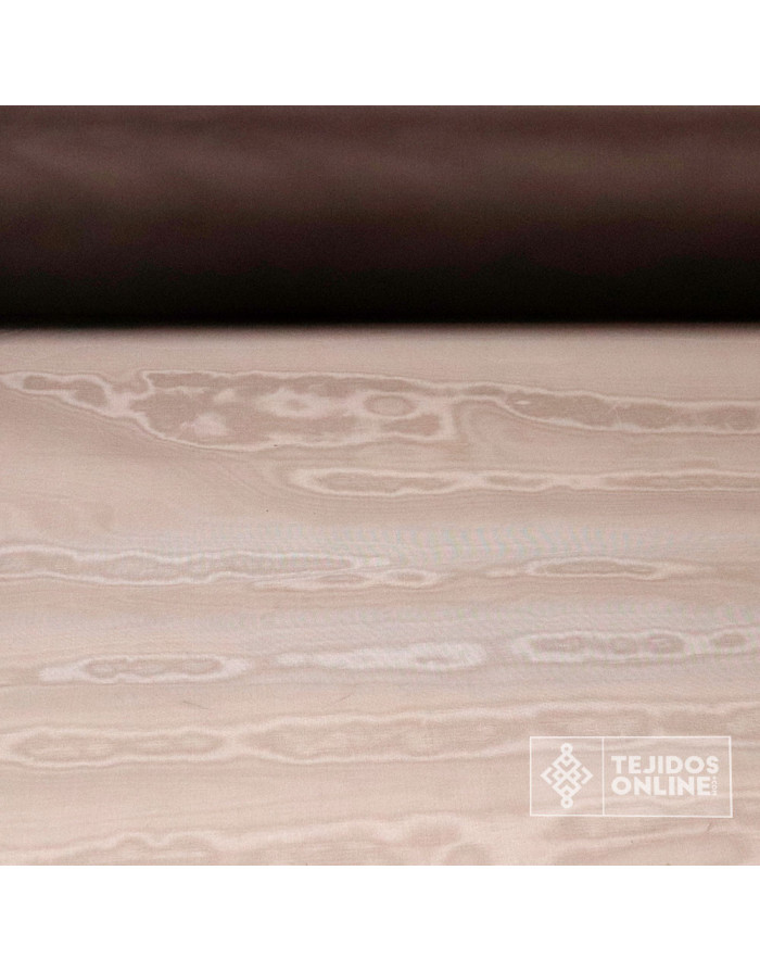 Tela Organdí Marrón - Telas para Volantes - Tejido de Organdí