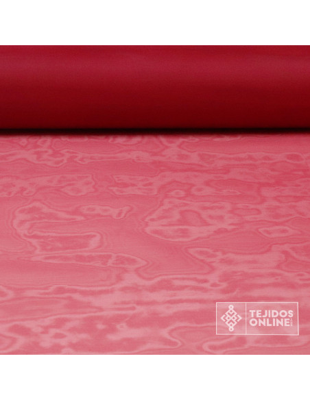 Organdí Burdeos Claro - Telas para Volantes - Tejido de Organdí