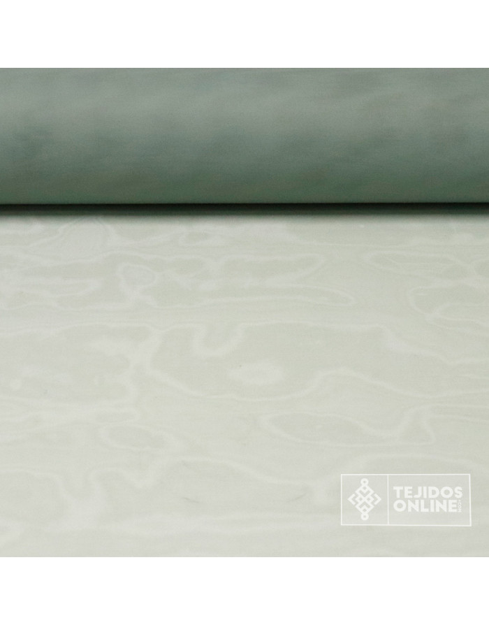 Organdí Verde Jade - Telas para Volantes - Tejido de Organdí