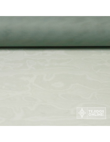 Organdí Verde Jade - Telas para Volantes - Tejido de Organdí