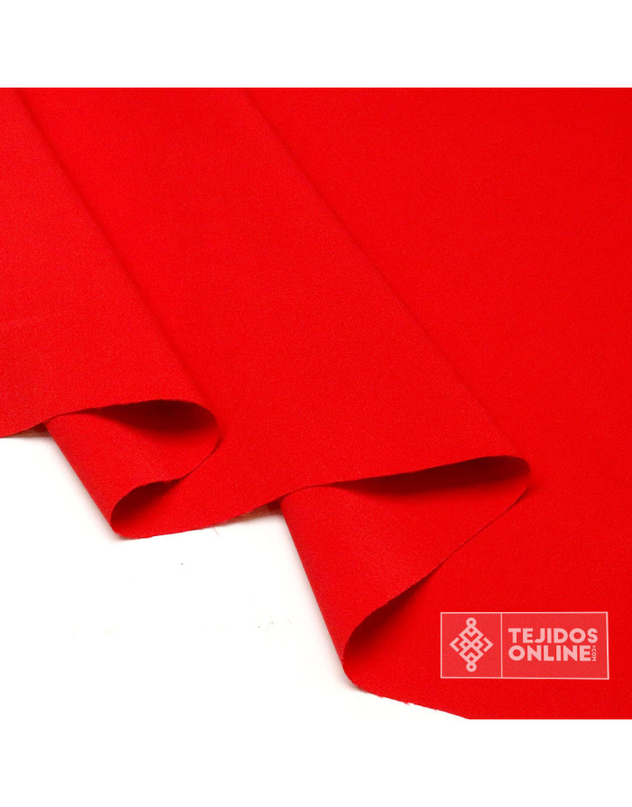 Bielástica Rojo Coral - Ideal para Moda y Moda Flamenca - Imagen 3