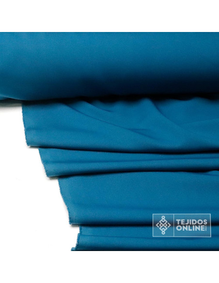 Bielástica Azul Petróleo- Ideal para Moda y Moda Flamenca