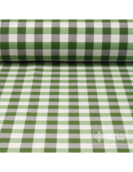 Telas de Cuadro de Vichy  - Telas De Vichy - Telas en Ofertas - Imagen 1