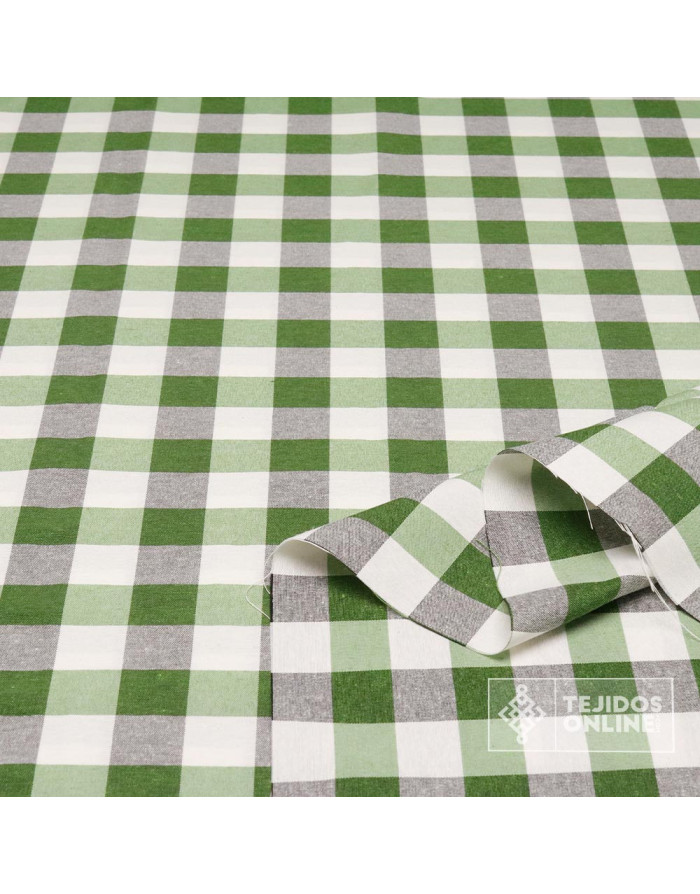 Telas de Cuadro de Vichy  - Telas De Vichy - Telas en Ofertas - Imagen 3