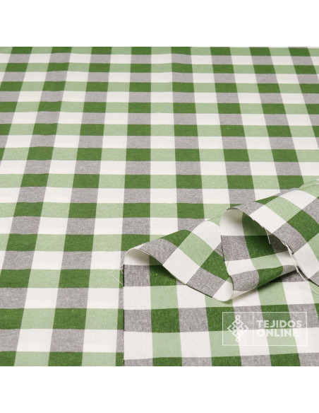 Telas de Cuadro de Vichy  - Telas De Vichy - Telas en Ofertas - Imagen 3