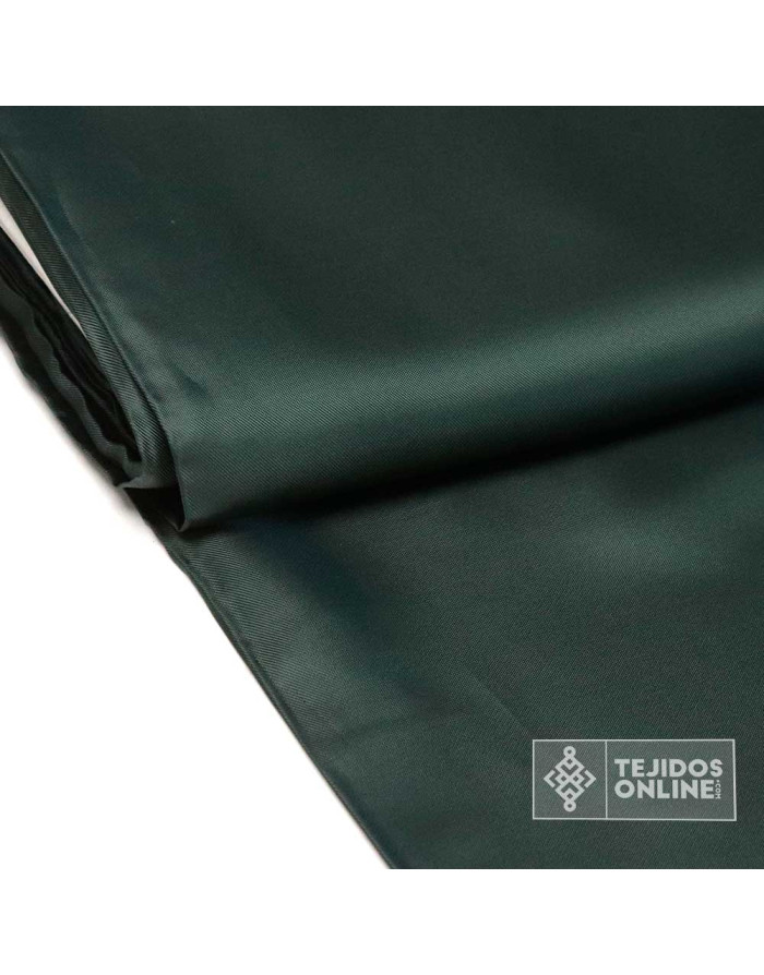 Tela de Forro Verde Botella - Tela de Forro - Tejidos de Forro