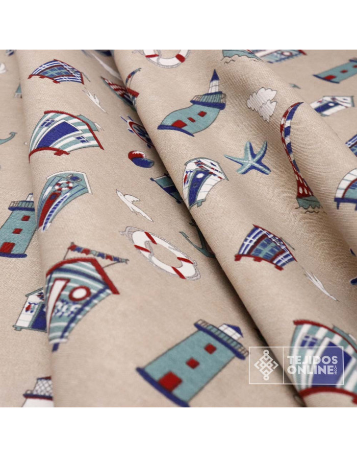 Loneta Salvavidas - Telas Marineras - Tienda de Telas