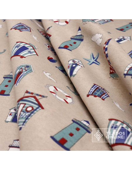 Loneta Salvavidas - Telas Marineras - Tienda de Telas Loneta Salvavidas - Telas Marineras - Tienda de Telas