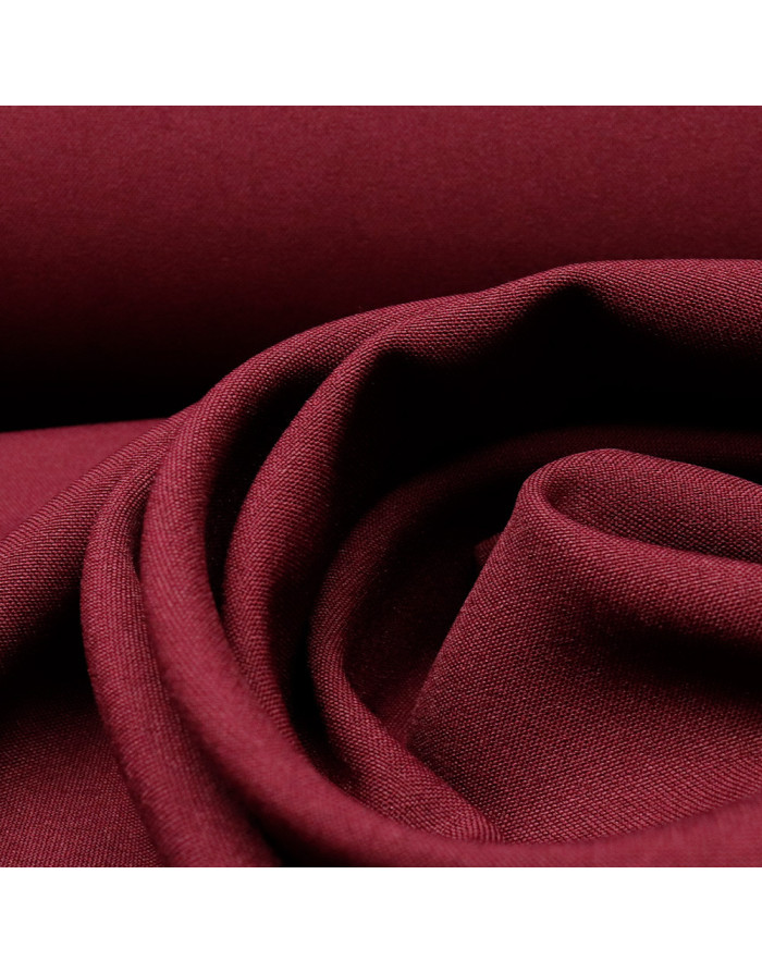 Stretch Liso Burdeos - Retal| Restos de Telas al Mejor Precio - Imagen 1