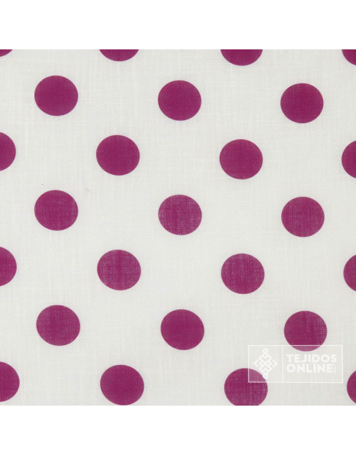 Tela de Lino Con Lunares para Flamenca | Moda Flamenca - Imagen 2