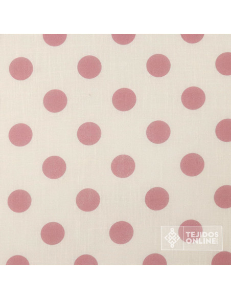 Tela de Lino Con Lunares para Flamenca | Moda Flamenca - Imagen 2