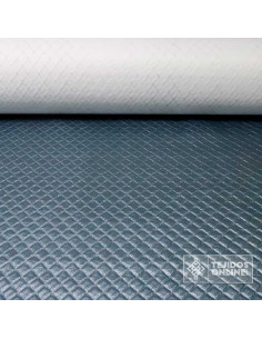 Polipiel Para Bolsos Azul Duacado | Alta Calidad y Suavidad | Cuero