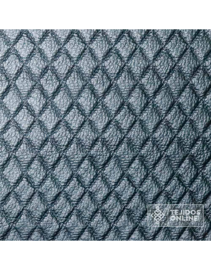 Polipiel Para Bolsos Azul Duacado | Alta Calidad y Suavidad | Cuero