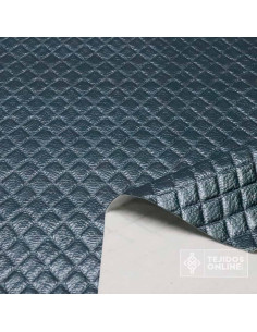 Polipiel Para Bolsos Azul Duacado | Alta Calidad y Suavidad | Cuero 2