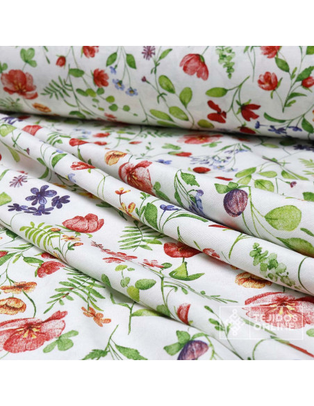 Tela de Flores para Cocina - Venta de Telas de Cocina Tela de Flores para Cocina - Venta de Telas de Cocina