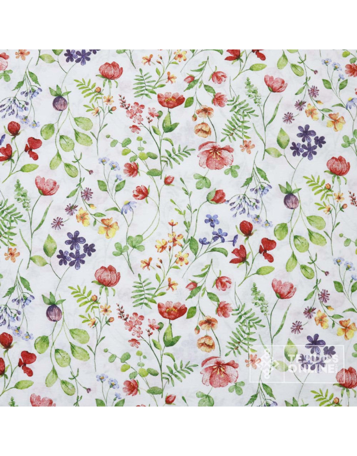 Tela de Flores para Cocina - Venta de Telas de Cocina