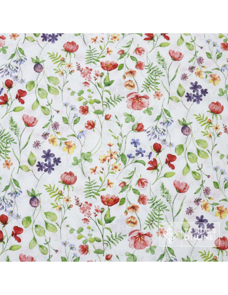 Tela de Flores para Cocina - Venta de Telas de Cocina Tela de Flores para Cocina - Venta de Telas de Cocina