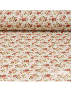 Tela de Flores Pequeñas Vintage