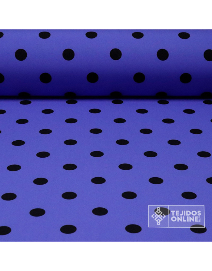 Tela Lavanda Lunar Negro | Telas para Trajes de Flamenca - Imagen 1