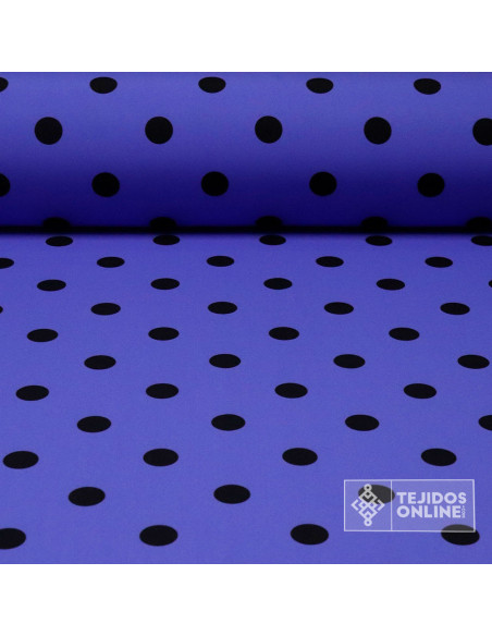 Tela Lavanda Lunar Negro | Telas para Trajes de Flamenca - Imagen 1