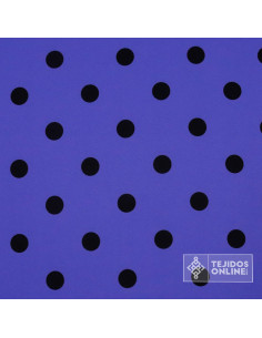 Tela Lavanda Lunar Negro | Telas para Trajes de Flamenca - Imagen 2