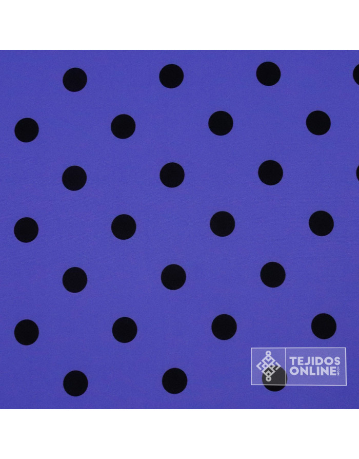 Tela Lavanda Lunar Negro | Telas para Trajes de Flamenca - Imagen 2