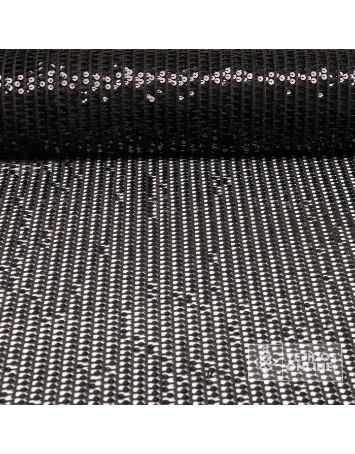 Tela Hilada de Red con Lentejuelas - Ideal para Vestir - Imagen 1