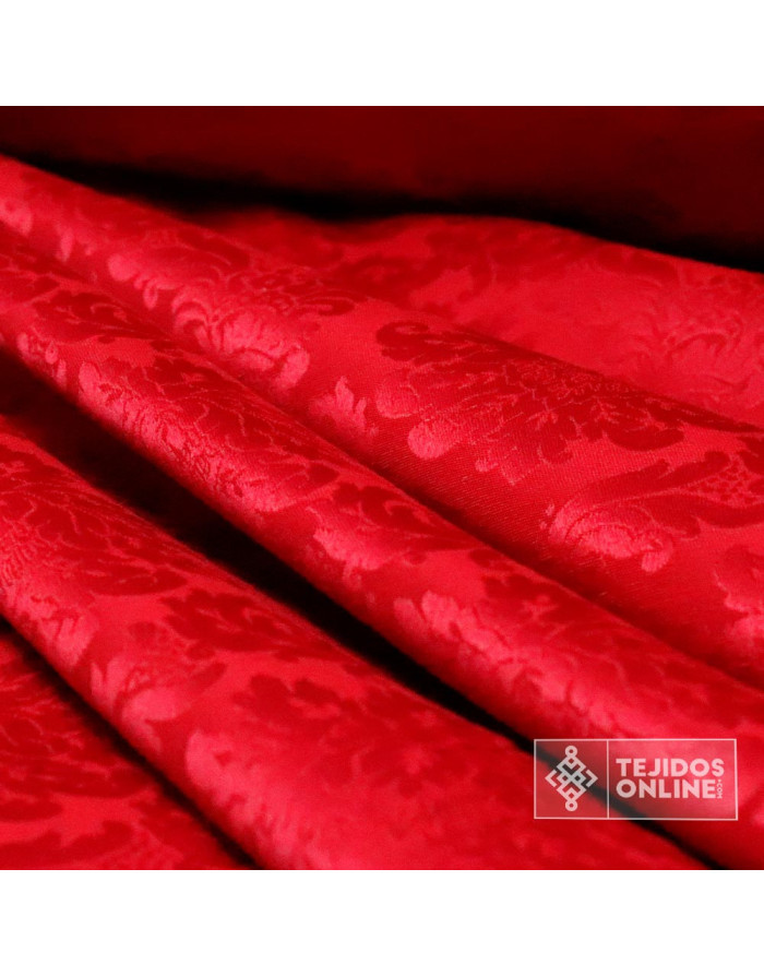 Damasco Rojo Versace - Tela para Semana Santa