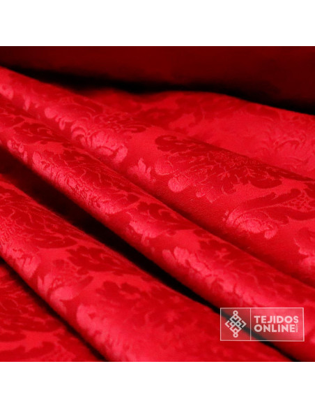 Damasco Rojo Versace - Tela para Semana Santa