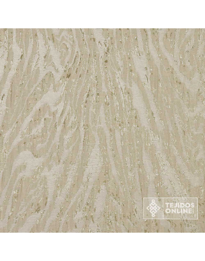 Jacquard Brocado Dorado Boutique - Telas de Moda