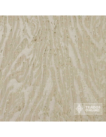 Jacquard Brocado Dorado Boutique - Telas de Moda