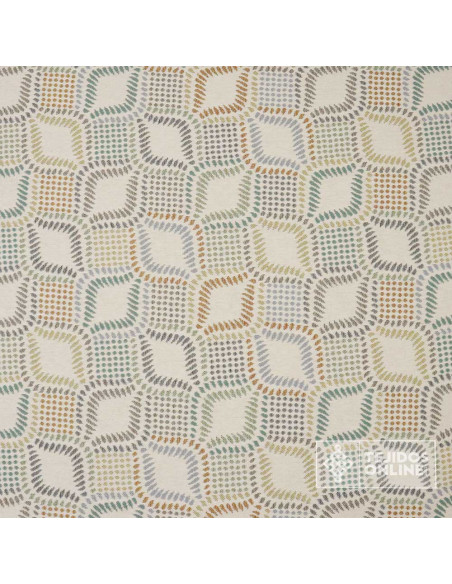 Tela de Tapicería con Hojas Pastel  - Telas de Gobelinos Tela de Tapicería con Hojas Pastel  - Telas de Gobelinos