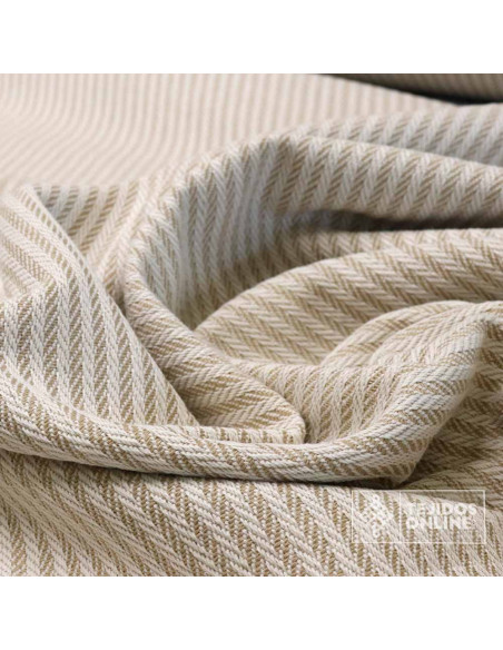 Tela de Tapicería Rayas Espigadas  - Telas de Cortinas y Tapicería Tela de Tapicería Rayas Espigadas  - Telas de Cortinas y Tapicería