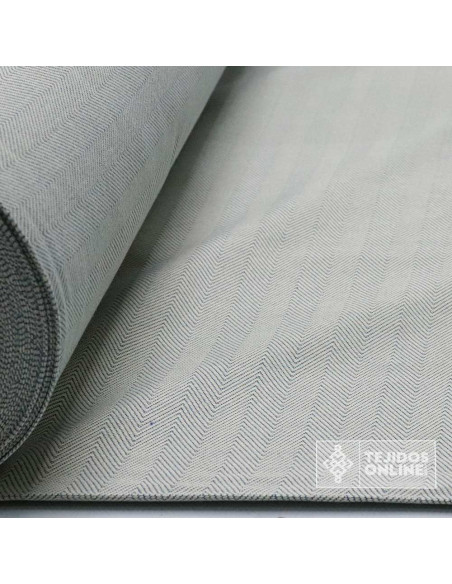 Telas para Toldo Reversible Espigas Azul Teflón - Mejor Toldo - Imagen 4