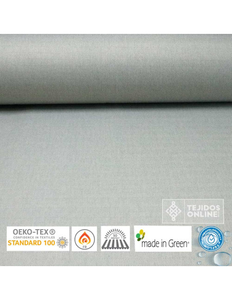 Telas para Toldo Reversible Espigas Azul Teflón - Mejor Toldo - Imagen 1