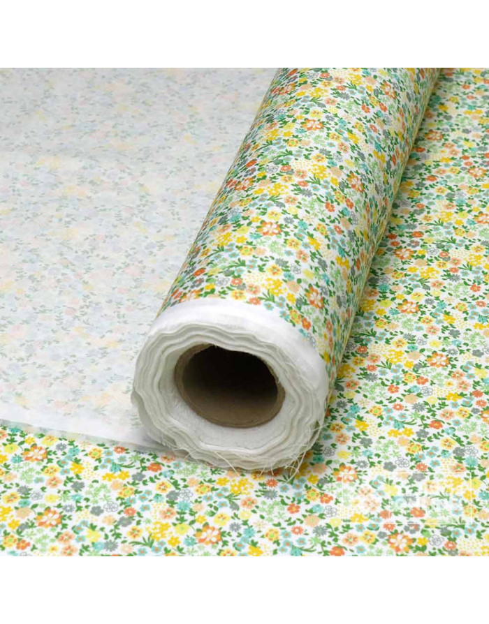 Tela de Piqué Algodón Flores Liberty - 100% Algodón - Imagen 3