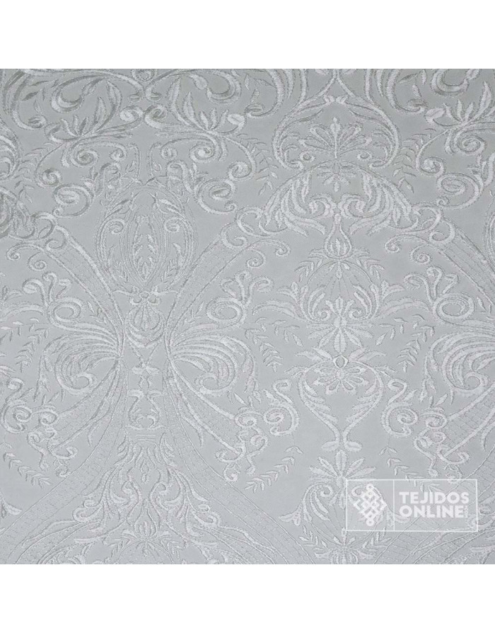 Tul Bordado Blanco Roto Forjas - Tienda de Telas - Imagen 4